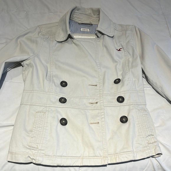 Hollister Jackets & Blazers - Hollister double breasted spring jacket